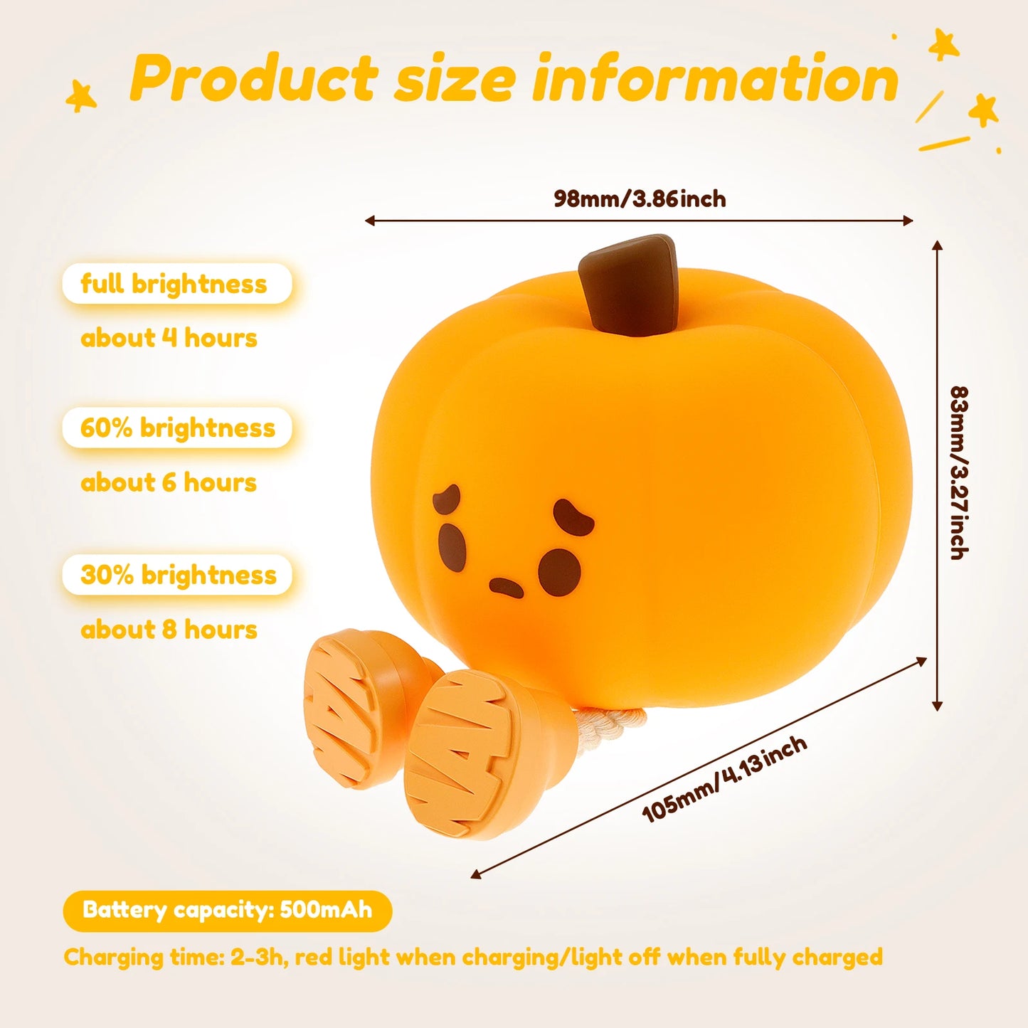 Halloween Pumpkin Night Light