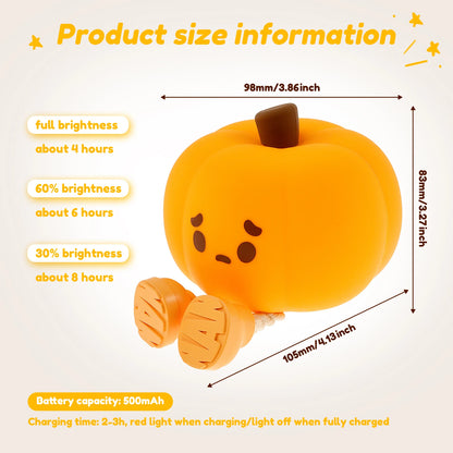 Halloween Pumpkin Night Light